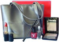 Elizabeth Arden Glimmer Powder-Eye&Lip Pencil- Lipstick- Varnish- Bag [3009]